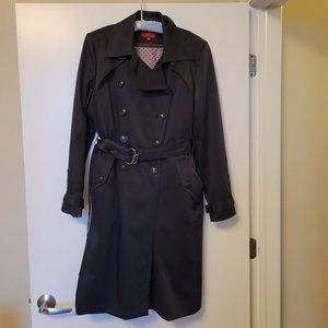 Cole Haan Lined Black Coat Size 12